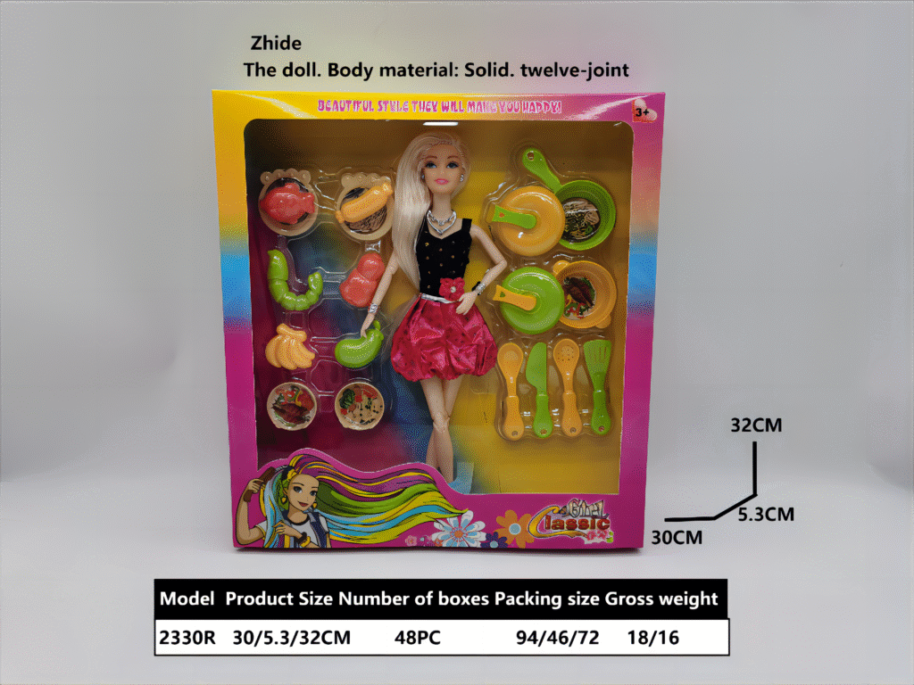 11.5 Fashion Princess Doll match: Kitchen set